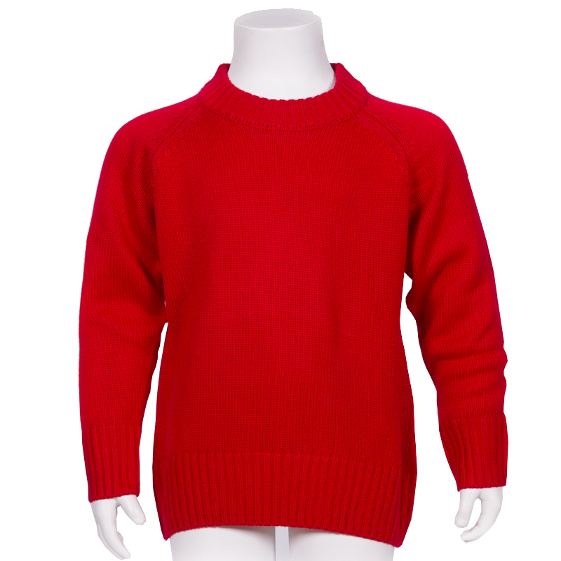Explorer Red Knitted Jumper (20"- 34")